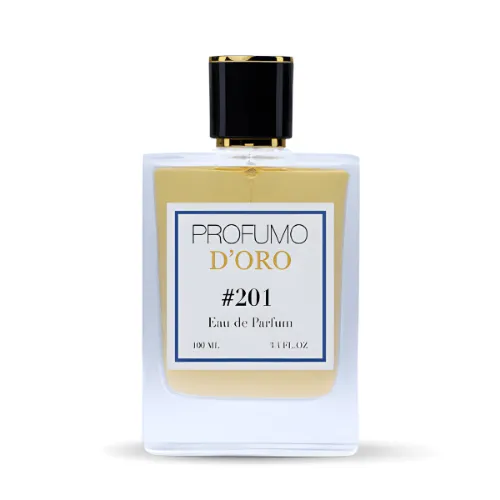 Profumo Doro 201 – eleganter Flakon mit blumig-exotischem Eau de Parfum aus Tuberose, Vanille und Moschus für Damen und Herren